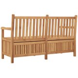  Vrtna klupa s pohranom 150 x 60 x 90 cm Čvrsto teak drvo | Eponuda.ba