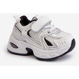 Boto Children's Sports Sneakers with Velcro White-Black Ephona | ePonuda.com