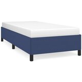 The Living Store Posteljni okvir moder 80x200 cm blago - Posteljni Okvir, (21530652) | Shoptok.si