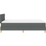 Box spring krevet Tamno siva 120 x 200 cm tkanina | shoptok.hr