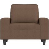  Fotelja smeđa 60 cm od tkanine | shoptok.hr