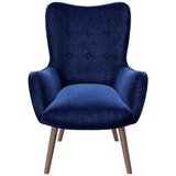 Playboy FOTELJ Z OPORO ZA GLAVO, modra tekstil | Shoptok.si