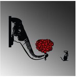 WALLXPERT zidna dekoracija Banksy Metal 04 | ePonuda.com