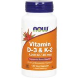 Now Foods vitamin D3 & K2 120 kapsula Cene