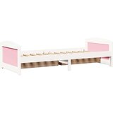 vidaXL Dnevna postelja z 2 predaloma brez vzmetnice IRUN 90x200cm | Shoptok.si