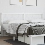 vidaXL Metalno uzglavlje bijelo 193 cm | shoptok.hr