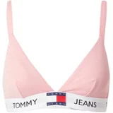 Tommy Jeans Grudnjak mornarsko plava / roza / crvena / bijela