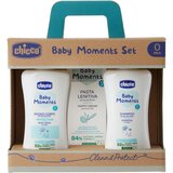 Chicco Baby Moments Clean & Sweet poklon set (za djecu od rođenja) Cijene