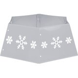  Podloga za božićno drvce srebrno-bijela Ø 68 x 25 cm | shoptok.hr