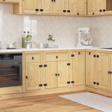  Cabinet s ladicama Med 60 x 46 x 81 5 cm Čvrsto borovo drvo | shoptok.hr