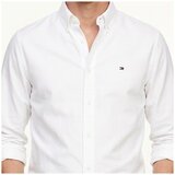 Tommy Hilfiger Srajce z dolgimi rokavi Solid Heritage Oxford Rf Bela Cene
