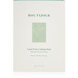 BOUTIJOUR Lotus Water Calming Mask pomirjevalna tekstilna maska za prehrano in hidracijo 5x33 g | Shoptok.si