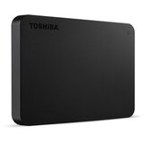 Toshiba canvio basics 1TB, eksterni hdd, usb 3.2 type-c, crni (HDTB410EKCAAH)