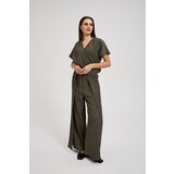 Moodo Women's neckline blouse - olive green | Eponuda.ba