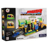  Praonica automobila za igru sa 2 auta i raznim rekvizitima - zeleno/žuti | shoptok.hr