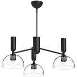  Alora Mood ALM-JUDE3-MB-CL - Luster na šipci JUDE 3xE27/60W/230V crna | Eponuda.com