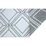 Novel RAVNO TKANA PREPROGA 120/180 cm tkano bela, siva | Shoptok.si