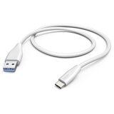 Hama USB kabel USB 3.2 gen. 1 (USB 3.0) USB-A vtič\, USB-C® vtič 1.50 m bela 00178397, (20519136) Cene