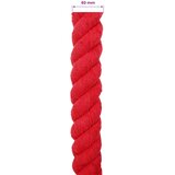  Konop Crvena 6 x 6 x 1000 cm Pamuk | shoptok.hr
