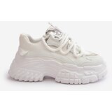 Boto Women's sneakers on chunky sole white Nevela | Shoptok.si