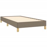  Okvir za krevet bez madraca smeđesivi 90x200cm od tkanine | shoptok.hr