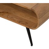 Ixia Klubska mizica iz masivne indijske lipovke v naravni barvi 60x120 cm Mahón – | Shoptok.si