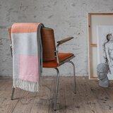 Mette Ditmer Denmark Zelena/opečnato oranžna odeja 125x190 cm Brick – | Shoptok.si