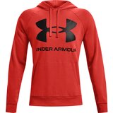 Under Armour UA Rival Fleece Big Logo Hoodie, Radiant Red/Black, (20489847) | Shoptok.si