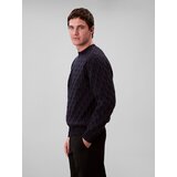 Calvin Klein Jeans Pulover nočno modra | Shoptok.si