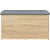  Klupa za odlaganje Sonoma hrast 82x42x45 cm Konstruirano drvo | Eponuda.com