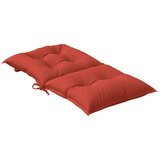  Jastuci za stolice 4 kom prošarano crvena 100x50x7 cm tkanina | Eponuda.ba