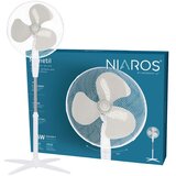 Niaros podni ventilator, 45W, 43cm, beli | Eponuda.com