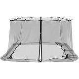  Mreža protiv komaraca za gazebo 220 mesh Crna 6 x 3 x 2 m | shoptok.hr