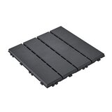 SoBuy Podlaga Modulna Sestavljanje Barva Črna 30.5x30.5x2cm SDA15-HG, (5000253652) Cene