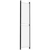 Sobna pregrada s 5 panela bijela 250 x 220 cm od tkanine | Eponuda.ba