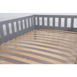 MID.YOU Postelja Duo, 90x200, Bor, Siva, Masivno | Shoptok.si