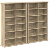 Cd ormar 2 kom. Hrast sonoma 60 x 17 x 92 cm Konstruirano drvo | shoptok.hr