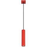 Sollux Lighting Viseča svetilka KARBON 1 rdeča, (5000284981) | Shoptok.si