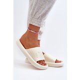Boto FK1 Lightweight Women's Foam Slides in Light Beige by Fenicva | Shoptok.si