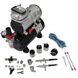  Airbrush kompresor komplet z 2 pištolama | Shoptok.si