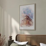  Slika - Painted Parthenon (1 Part) Vertical 80x120 U prirodnom drvenom okviru | shoptok.hr