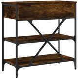  Konzolni stol boja hrasta 75 x 34,5 x 75 cm konstruirano drvo | shoptok.hr