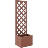 vidaXL Cvetlično korito z mrežo 40x30x135 cm WPC Cene