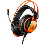 Canyon Gaming headset 3.5mm jack plus USB connector for vibration function, light control button, adjustable microphone and volume control, with 2in1 3.5mm adapter, cable 2M, Black, 0.44kg | Eponuda.ba