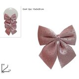  MAŠNE 13CM SET 2/1 ROZA VELUR XNA23005881 | Eponuda.ba