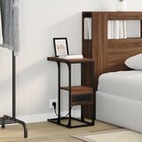  Noćni ormar Smeđi hrast 41.5 x 26 x 60.5 cm Konstruirano drvo | Eponuda.com