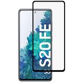  9H Full Glue kaljeno zaščitno steklo za Samsung S20 FE 5G/4G | Črn rob | Shoptok.si