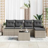  Set sofe 6 kom. Svijetlo siva poliratan | shoptok.hr
