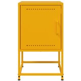  Noćni ormarić boja senfa 36 x 39 x 60,5 cm čelični | shoptok.hr