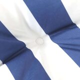  Jastuci za palete 2 kom plavo-bijeli prugasti od tkanine | shoptok.hr
